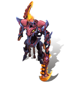 Mecha Kingdoms Draven (Ruby)