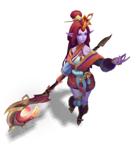 Spirit Blossom Soraka (Ruby)