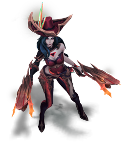 Ruined Miss Fortune (Ruby)