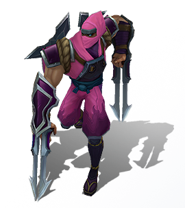 Shockblade Zed (Rose Quartz)