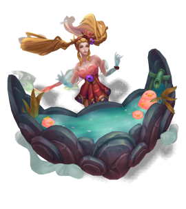 Spirit Blossom Springs Sona (Ruby)