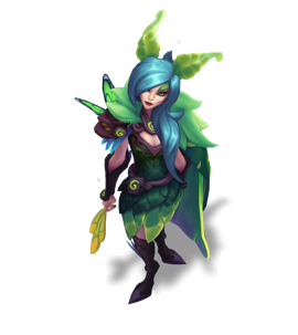 Elderwood Xayah (Emerald)