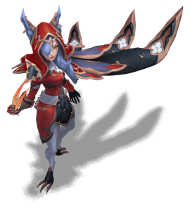 Broken Covenant Xayah (Ruby)