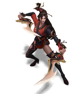 Petals of Spring Katarina (Ruby)