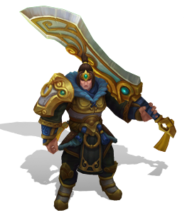 Warring Kingdoms Garen (Golden)