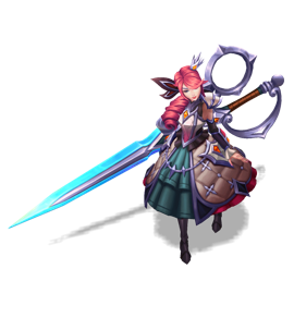 Battle Queen Gwen (Ruby)